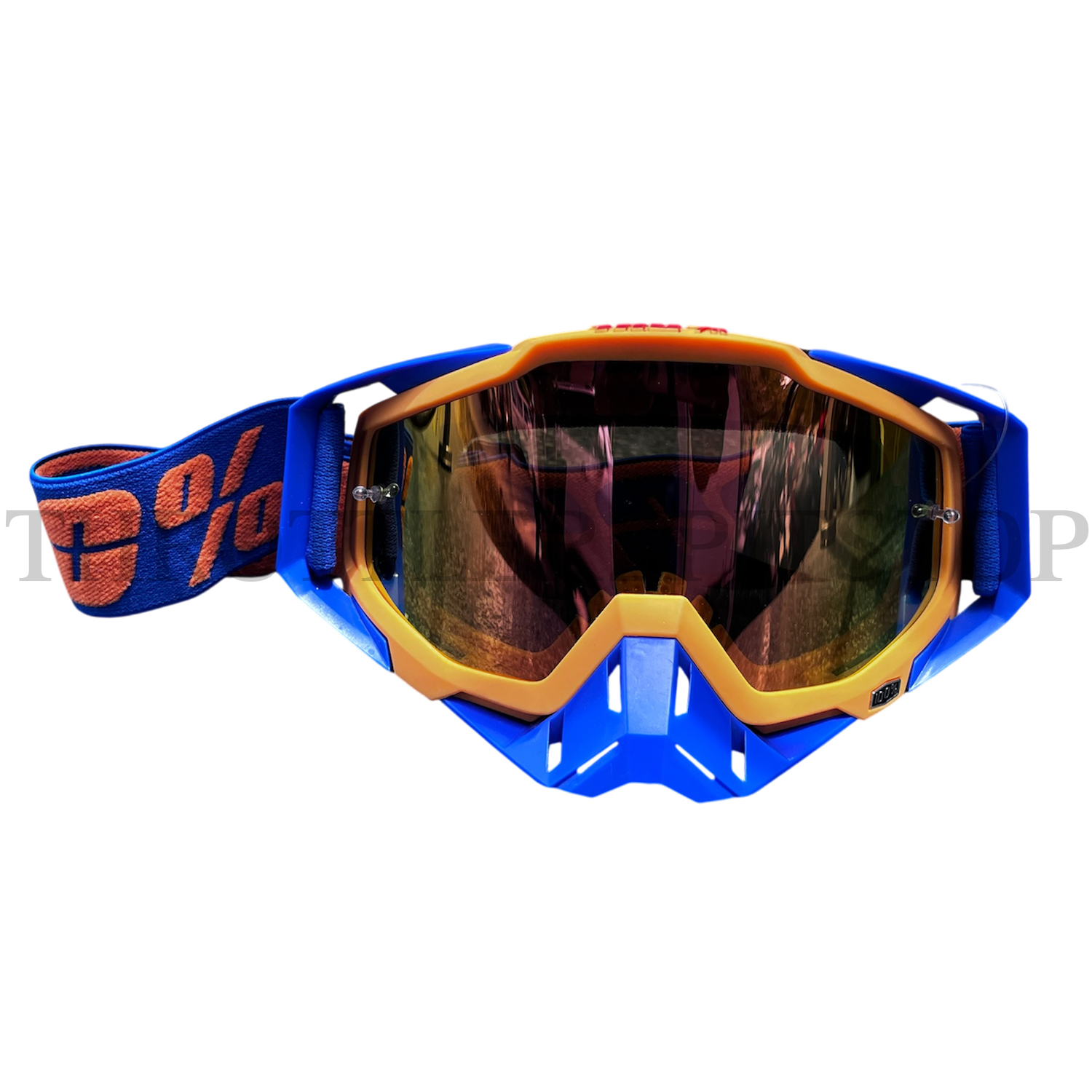 100% GOGGLES ORANGE FRAME ORANGE TINT