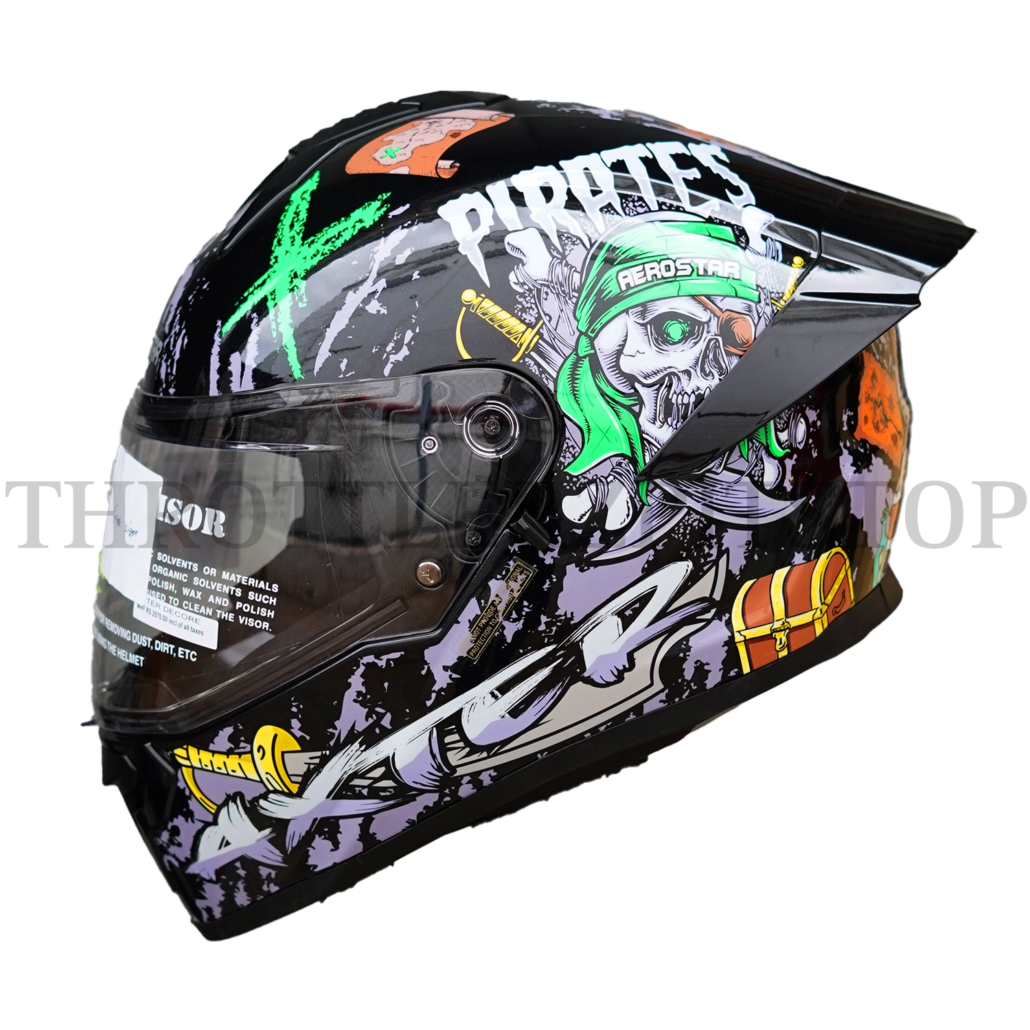 AEROSTAR AXTER WSS BLACK/GREEN