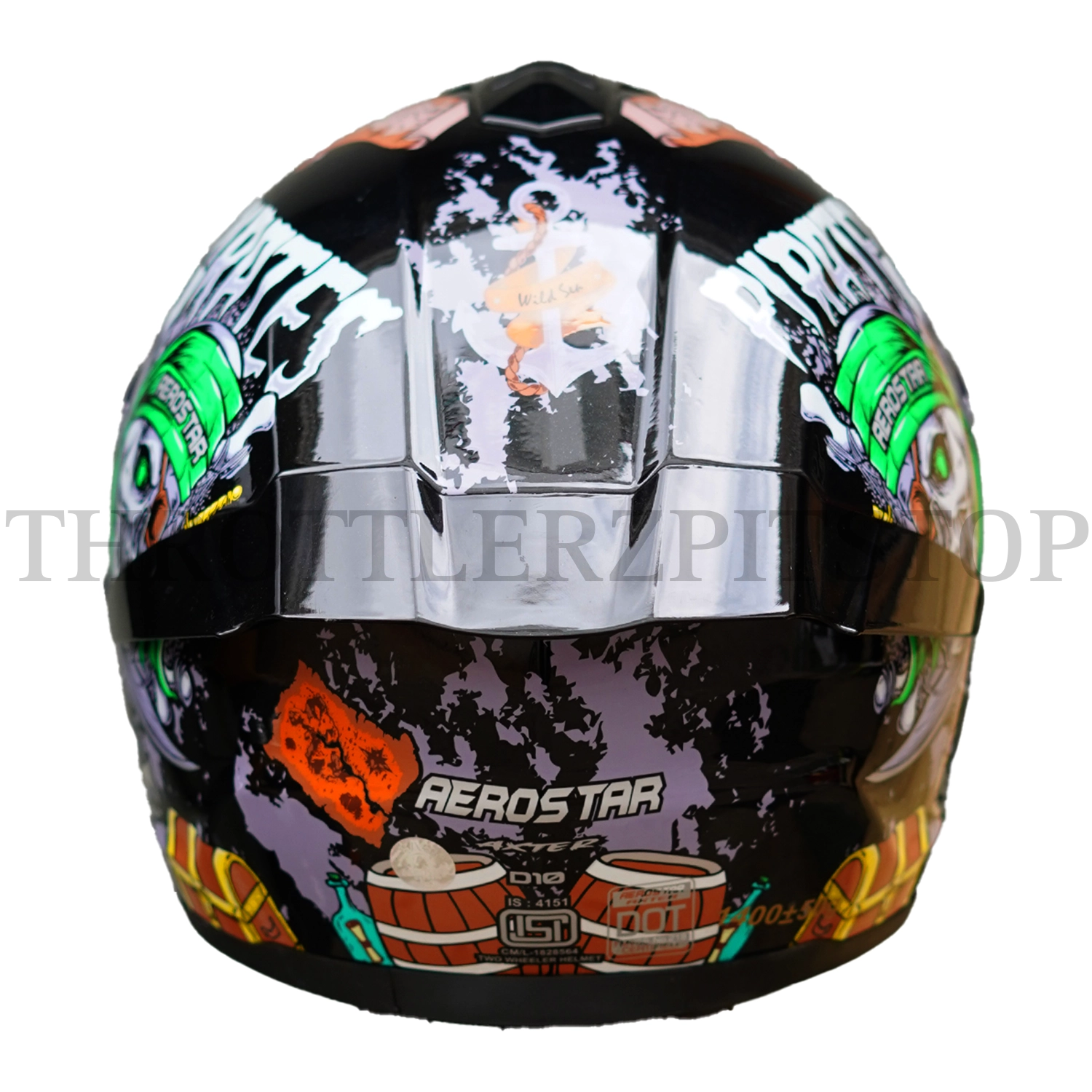 AEROSTAR AXTER WSS BLACK/GREEN - Image 5