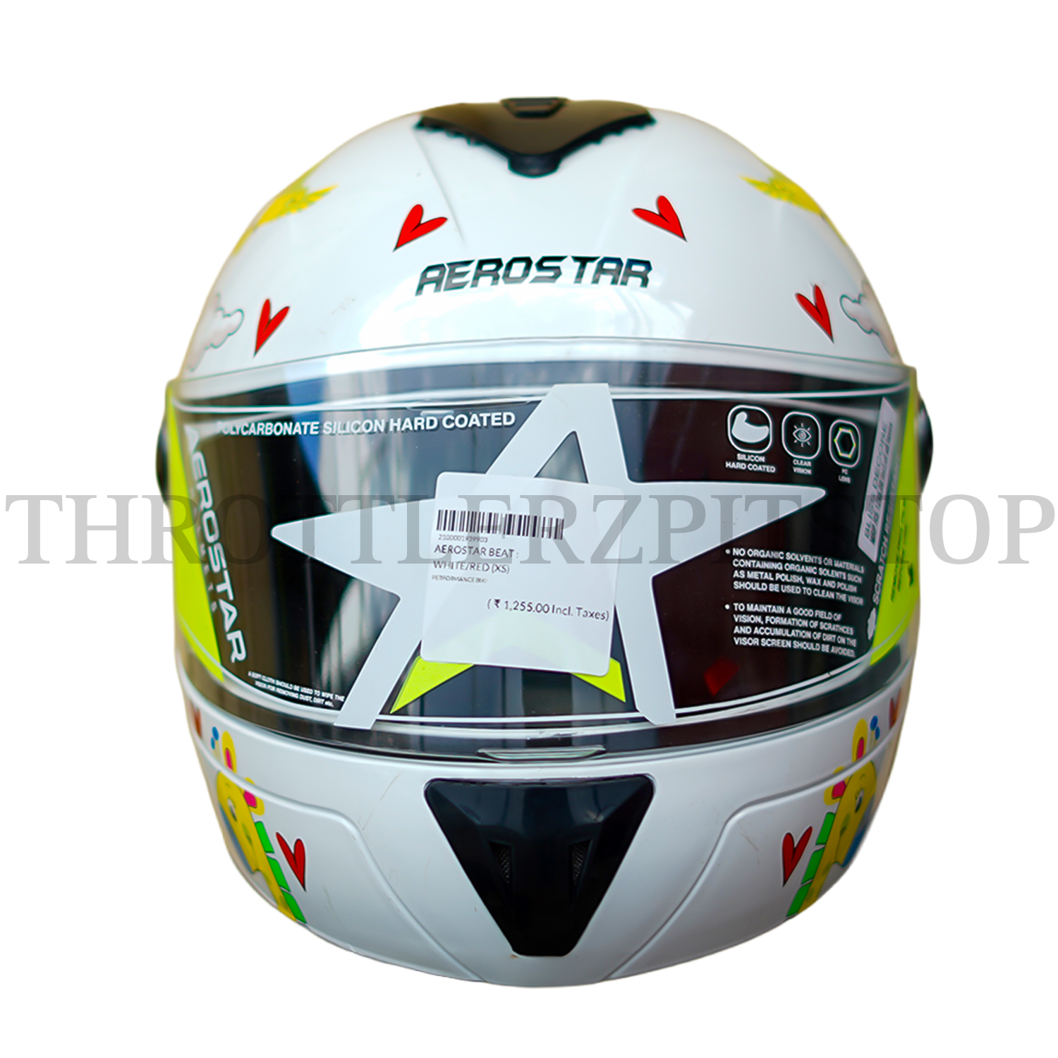 AEROSTAR BLISS KIDS D1 : WHITE / RED - Image 2