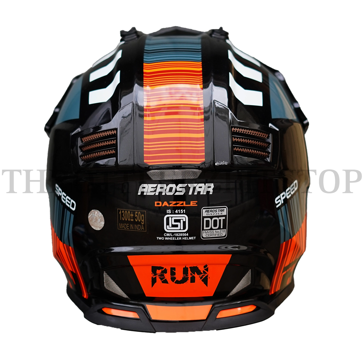 AEROSTAR DAZZLE : BLACK/ORANGE - Image 4