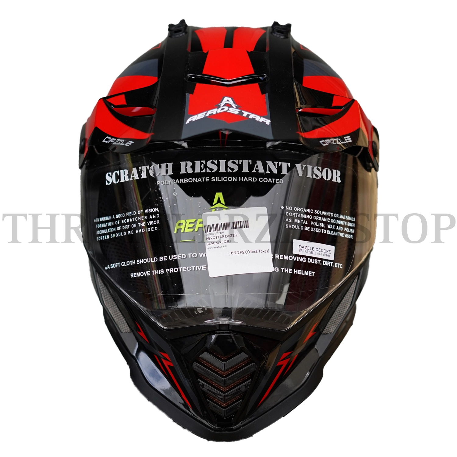 AEROSTAR DAZZLE : BLACK/RED - Image 2