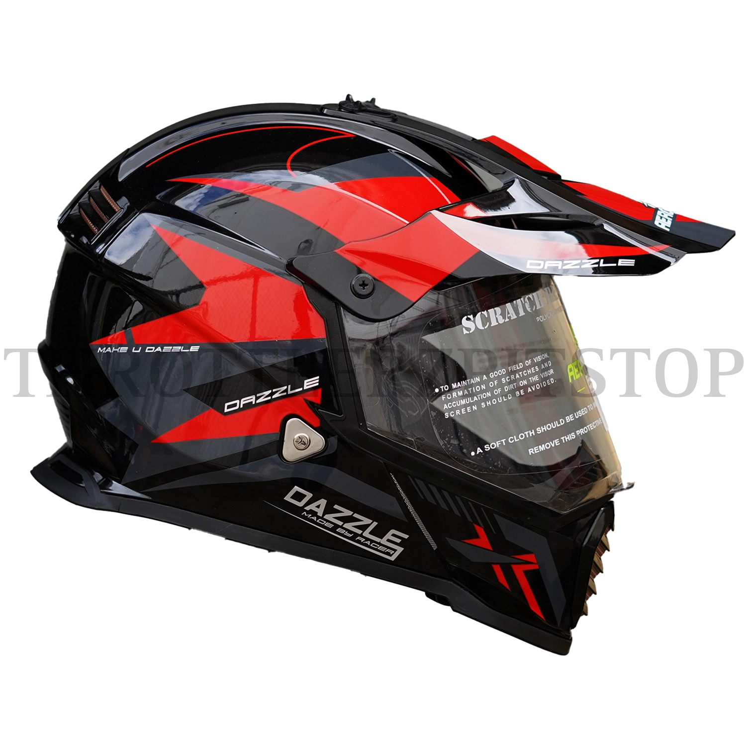 AEROSTAR DAZZLE : BLACK/RED - Image 3
