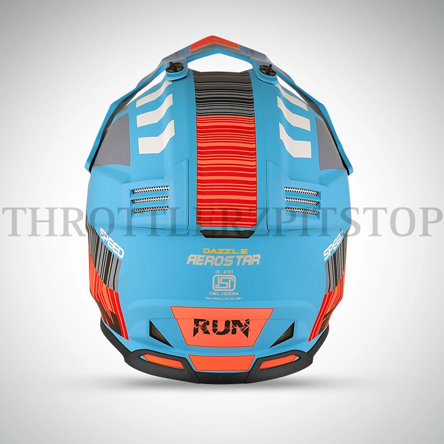 AEROSTAR DAZZLE : BLUE/ORANGE - Image 4