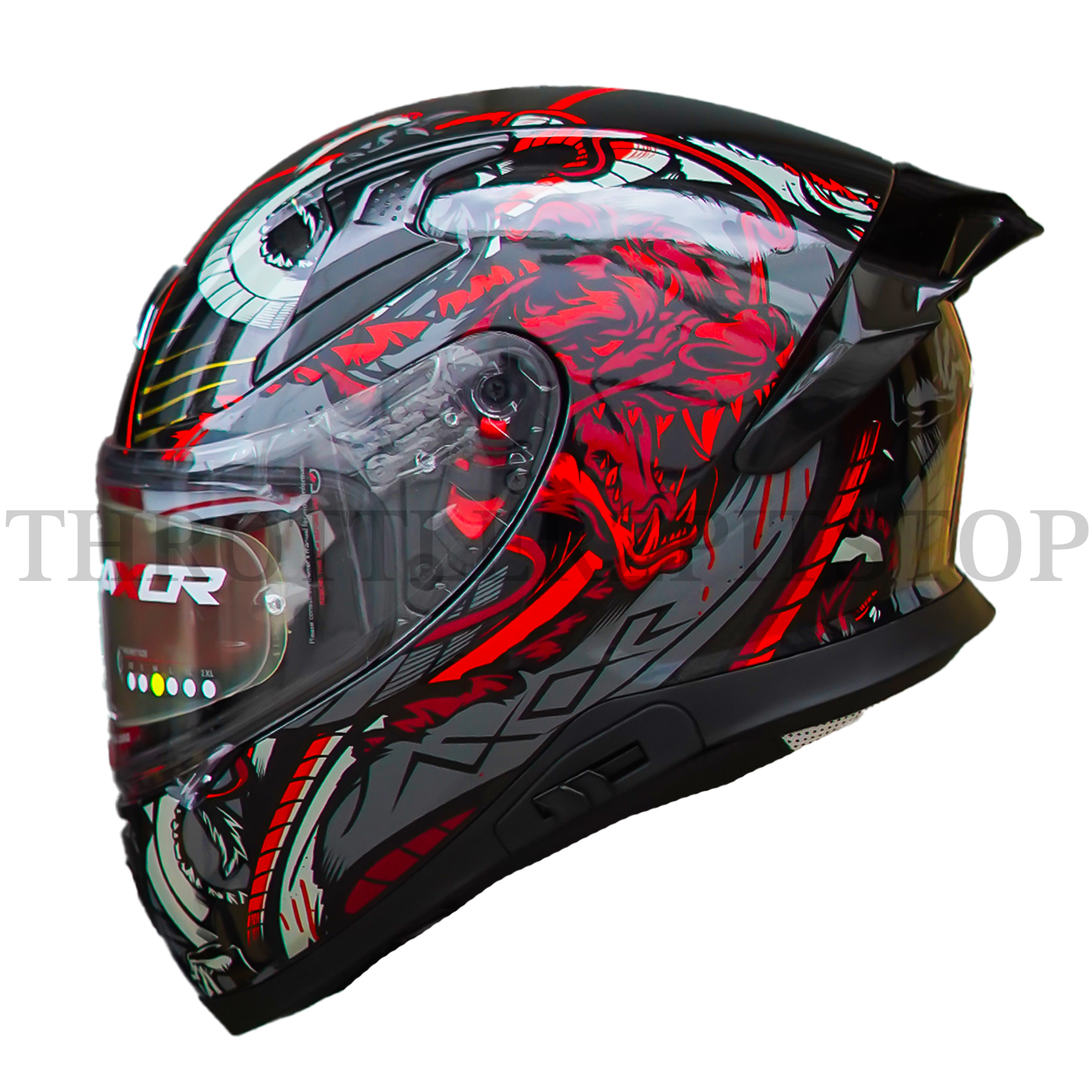 AXOR APEX SCRATCH : BLACK / RED