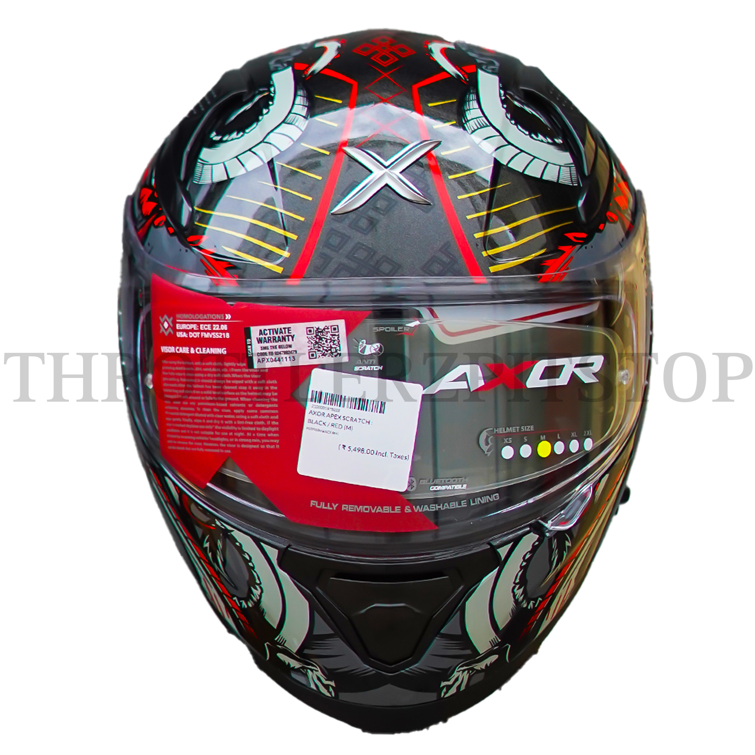 AXOR APEX SCRATCH : BLACK / RED - Image 2