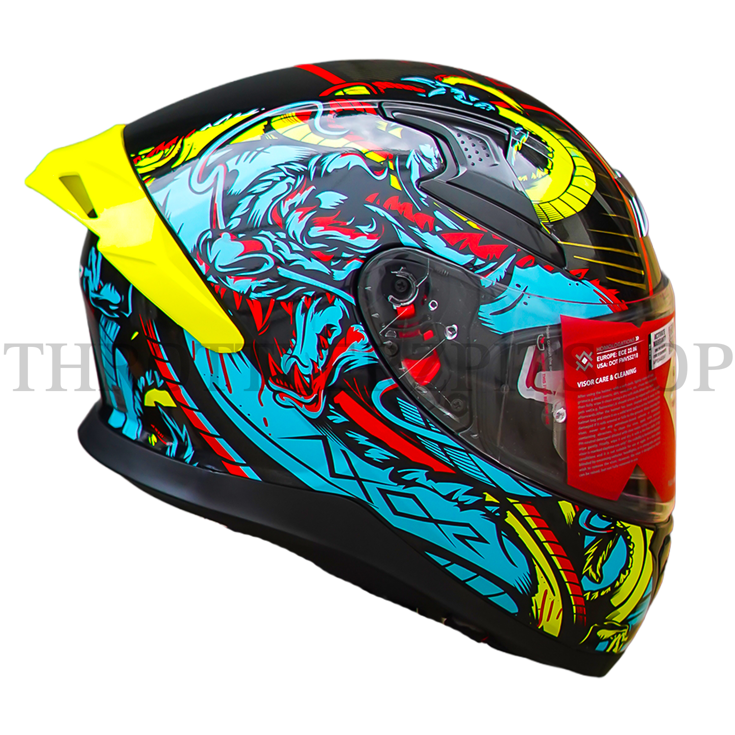 AXOR APEX SCRATCH : BLUE / NEON - Image 4
