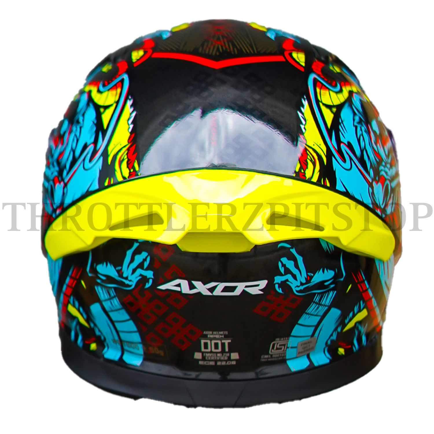 AXOR APEX SCRATCH : BLUE / NEON - Image 5