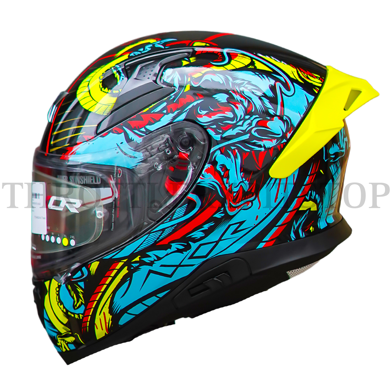 AXOR APEX SCRATCH : BLUE / NEON