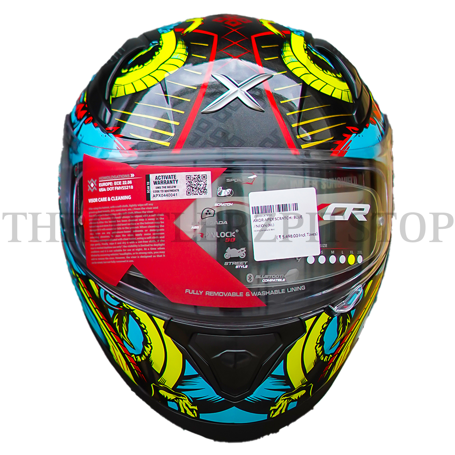 AXOR APEX SCRATCH : BLUE / NEON - Image 2