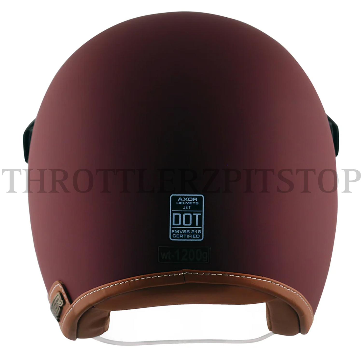 AXOR RETRO JET LEATHER :DULL CHESTNUT RED - Image 4