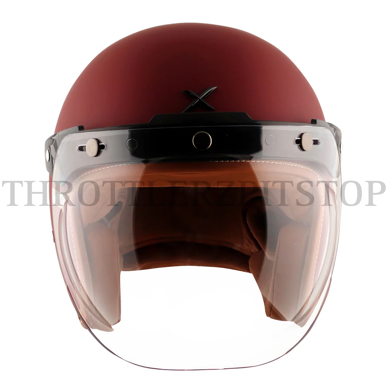 AXOR RETRO JET LEATHER :DULL CHESTNUT RED - Image 2