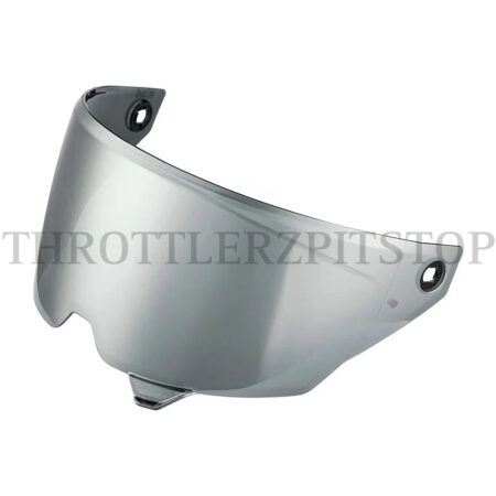 KORDA ICON VISOR : SILVER IRIDIUM