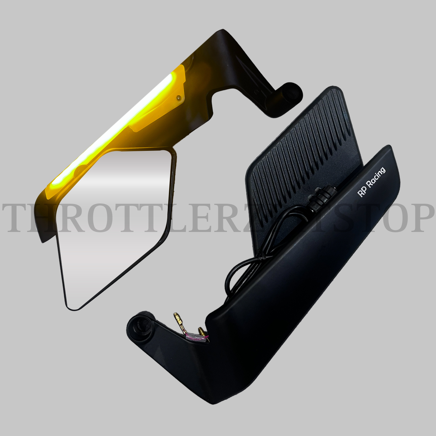 RB RACING REAR VIEW MIRROR W/INDICATOR