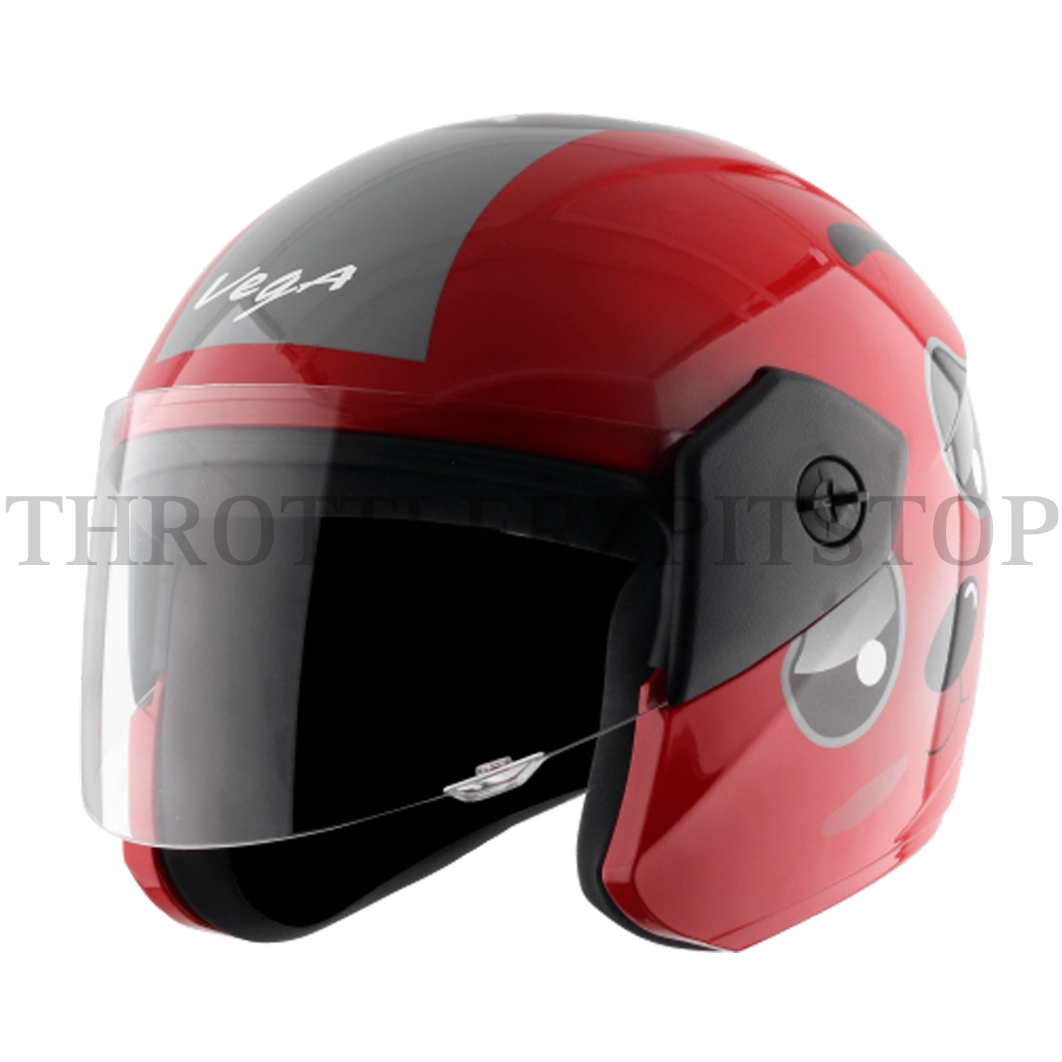 VEGA BUDS KIDS OFF FACE NEW : BLACK / RED