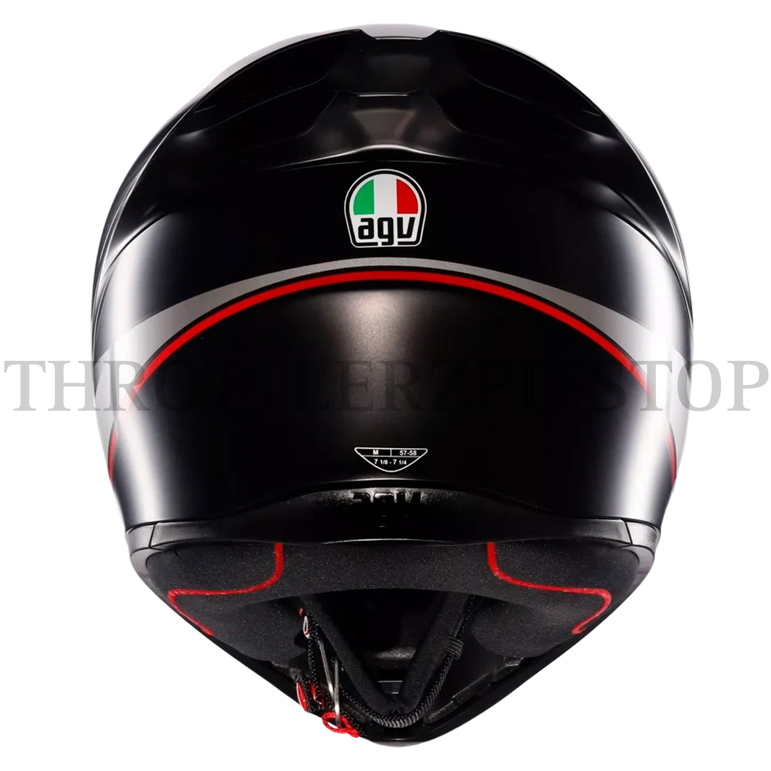 AGV K1S LAP : GREY / RED - Image 4