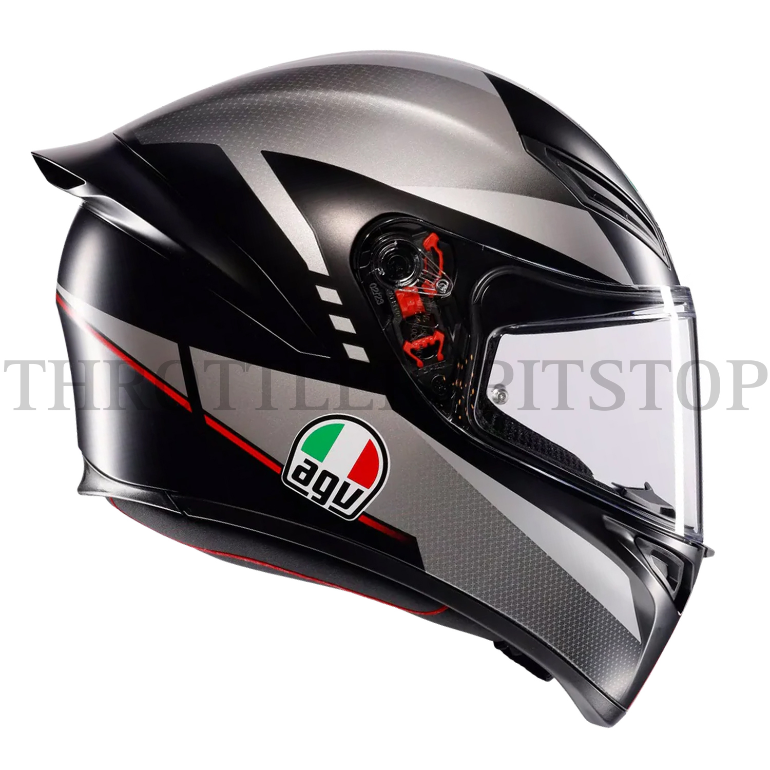 AGV K1S LAP : GREY / RED - Image 3