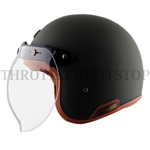 AXOR RETRO JET LEATHER : DULL BOTTLE GREEN