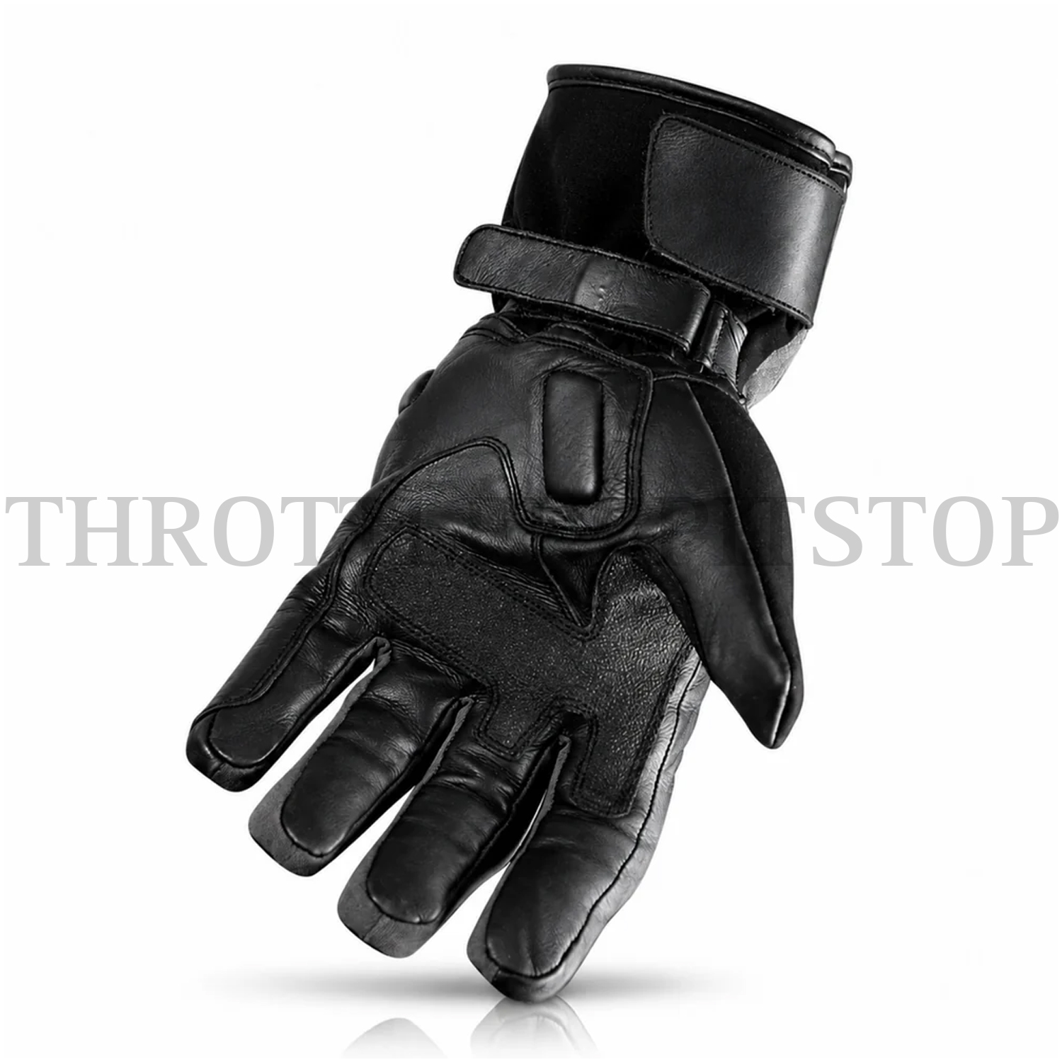 AXOR SELA WATERPROOF GLOVES : GREY RED - Image 2