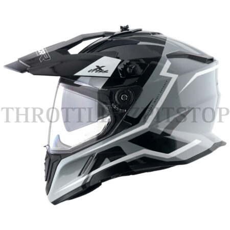 AXOR X-CROSS DUAL VISOR FLAGSTAFF :NARDO GREY/BLACK