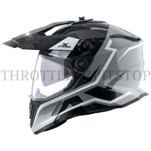 AXOR X-CROSS DUAL VISOR FLAGSTAFF :NARDO GREY/BLACK