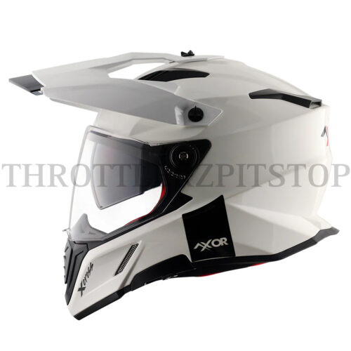 AXOR X-CROSS DUAL VISOR SC : WHITE / RED