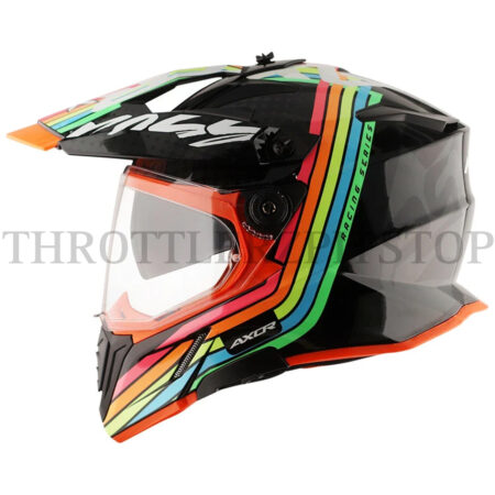AXOR X-CROSS DUAL VISOR X2: BLACK GREY