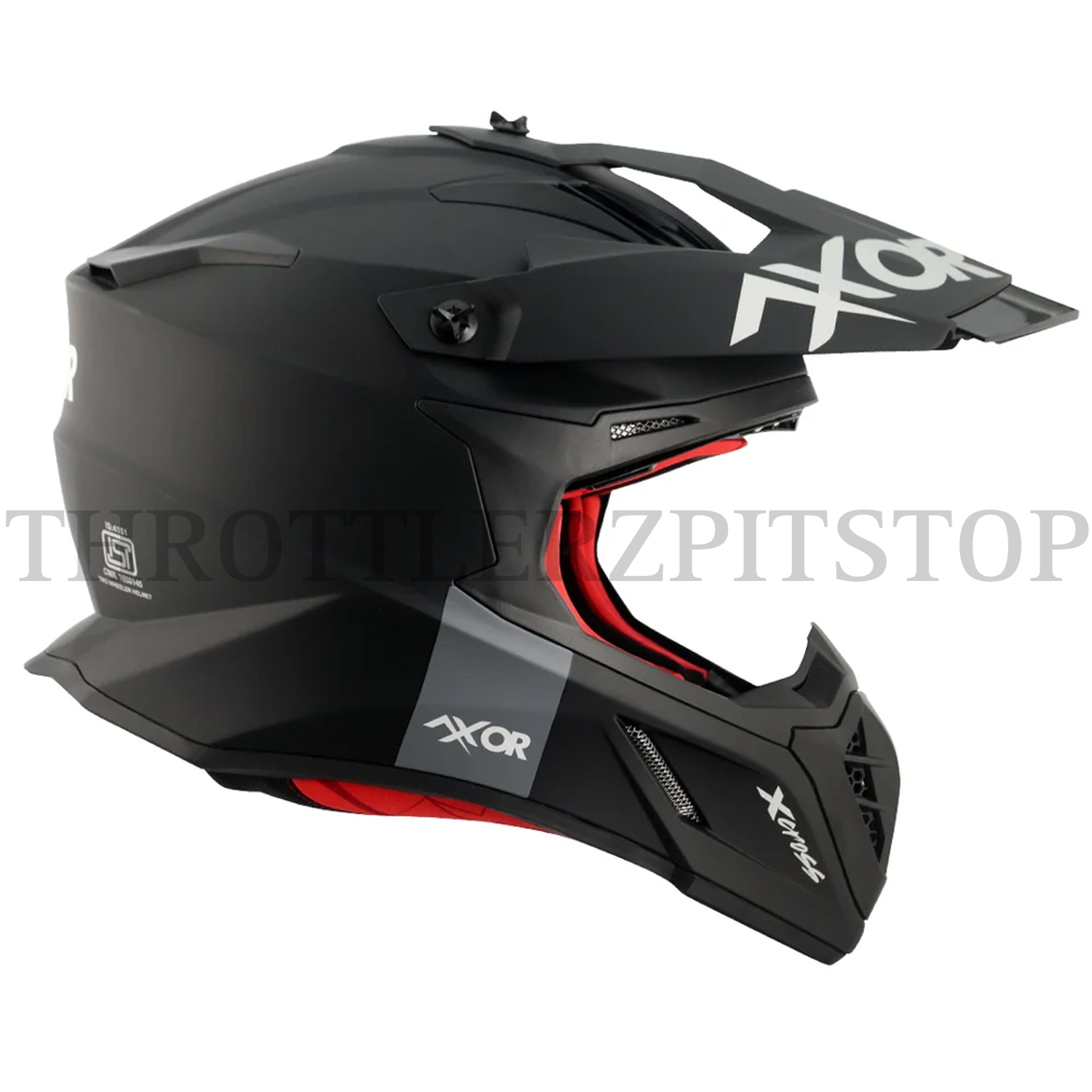 AXOR X-CROSS SINGLE COLOUR : DULL BLACK / RED - Image 3