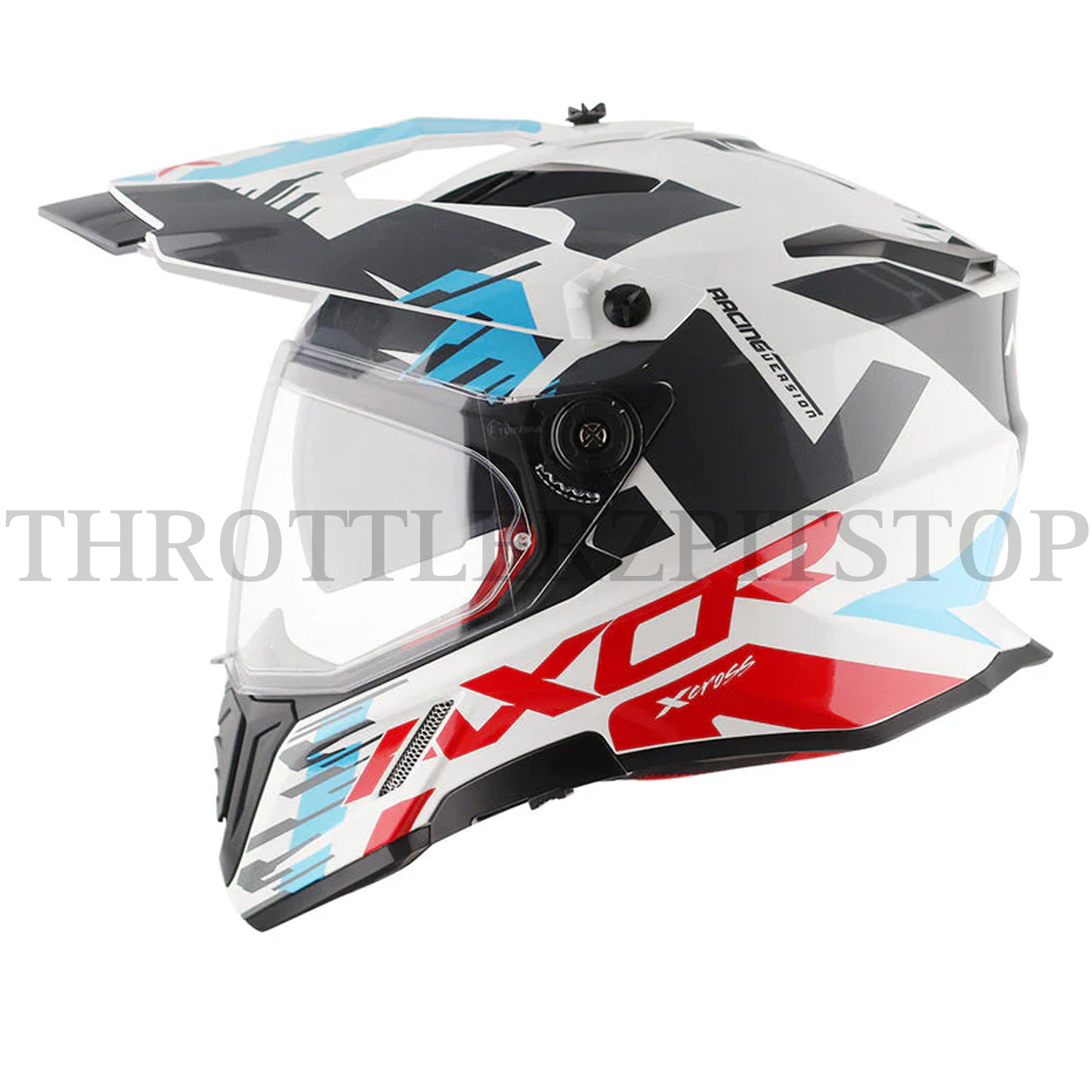 AXOR X-CROSS X1DUAL VISOR : WHITE/RED