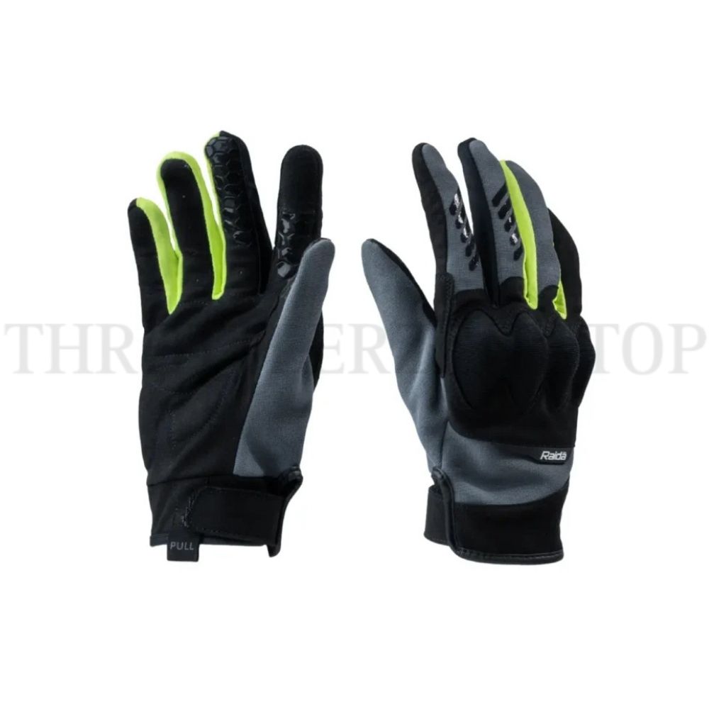 RAIDA TRAILCRAFT GLOVES : NEON