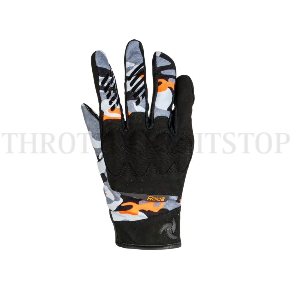 RAIDA TRAILCRAFT GLOVES : ORANGE - Image 3