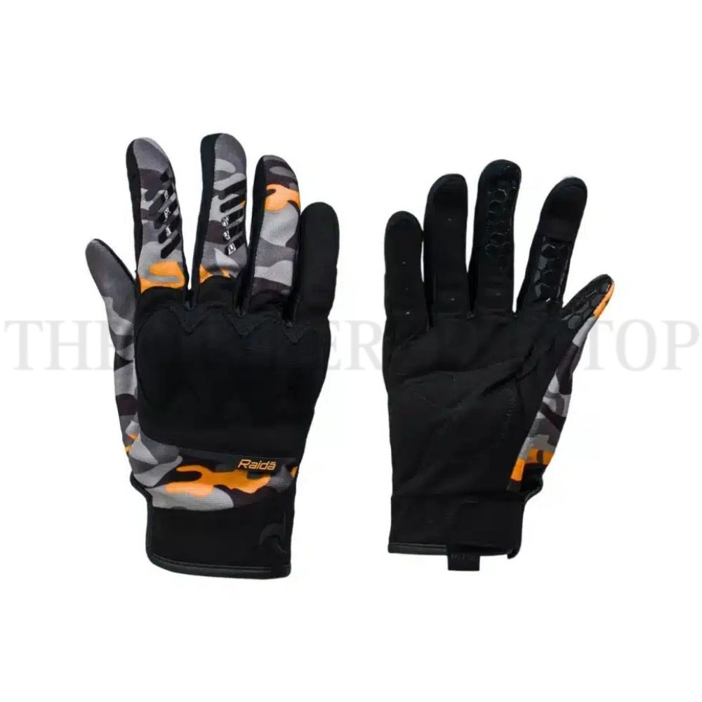 RAIDA TRAILCRAFT GLOVES : ORANGE