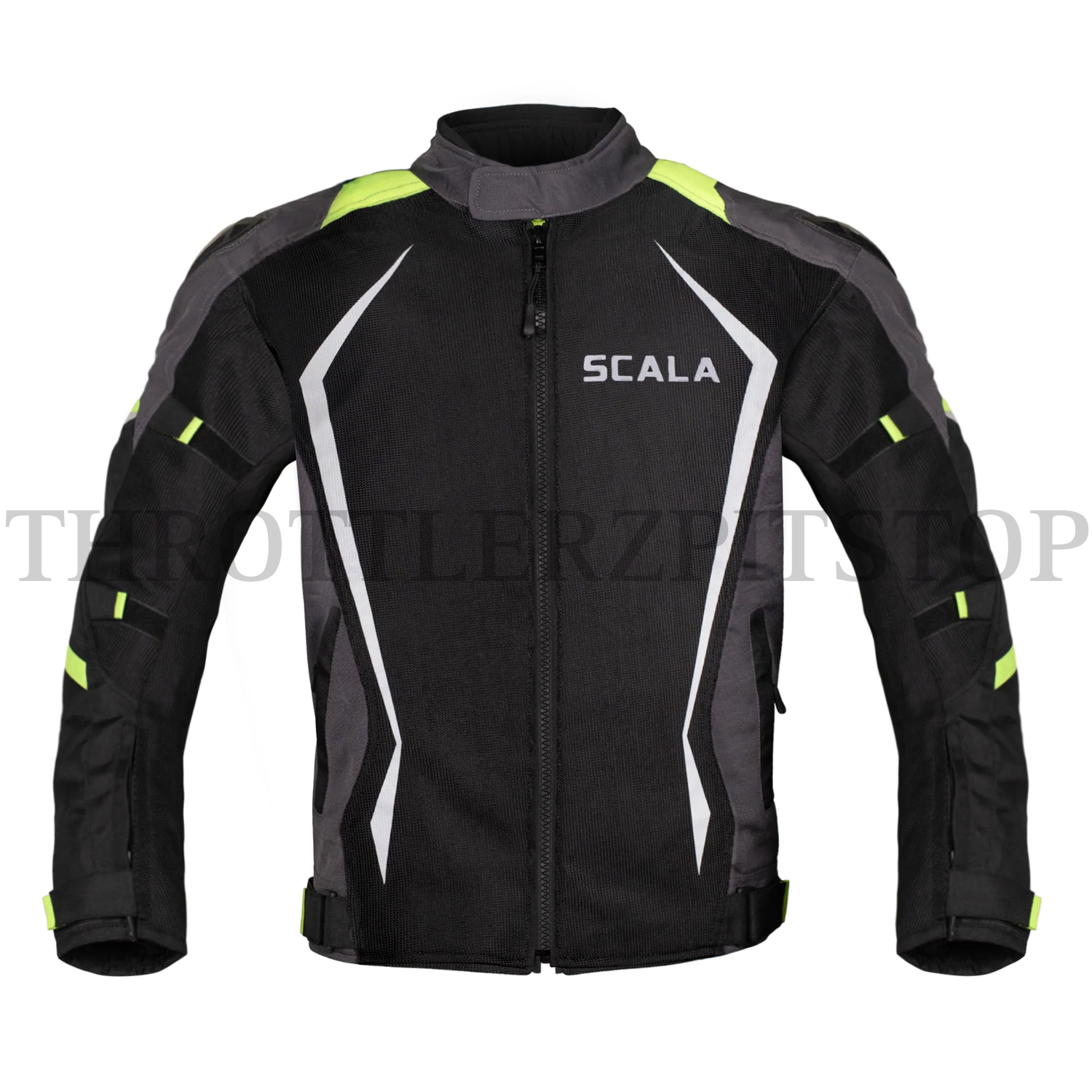 SCALA BRAVE JACKET : BLK/ NEON