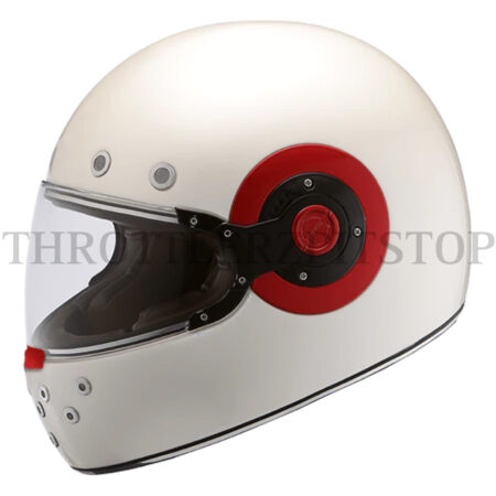 SMK RETRO GL130 : WHITE/RED