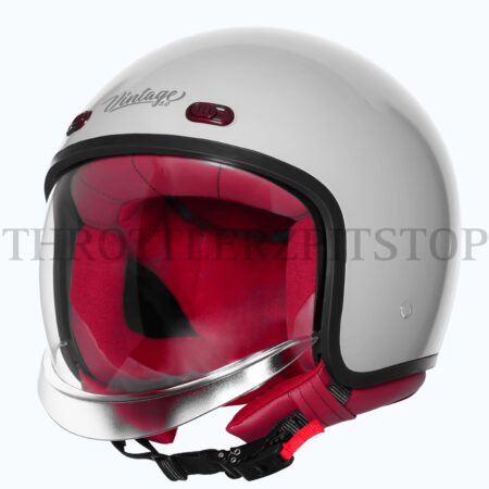 STEELBIRD VINTAGE 5.0 SBH 67 : TITANINUM GREY (GLOSSY)
