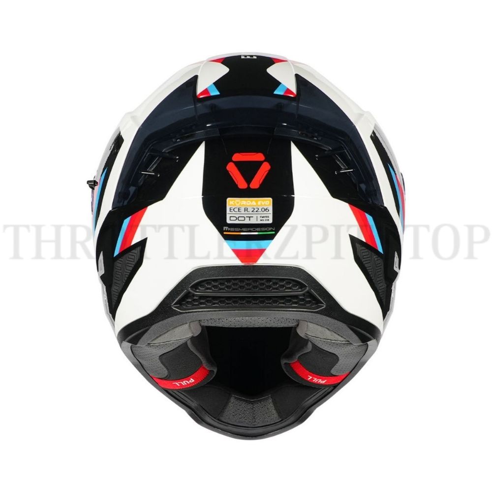 KORDA EVO ORCUS GLOSS WHITE/BLUE/RED - Image 4