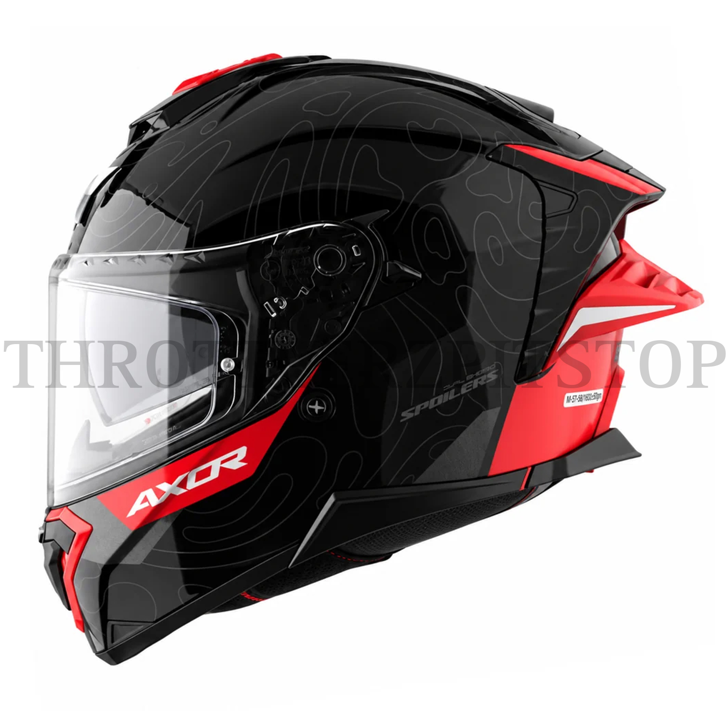 AXOR BRUTALE AIRWAVES : BLACK/RED