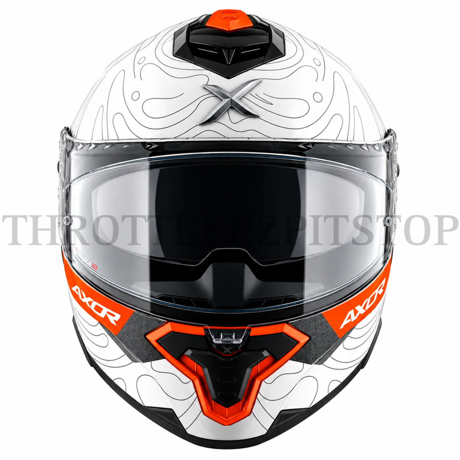 AXOR BRUTALE AIRWAVES : WHITE/ORANGE - Image 2