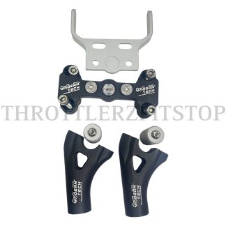 BEAR 650 HANDLEBAR RISER W/ MOBILE HOLDER COMBO :BLK 13CH