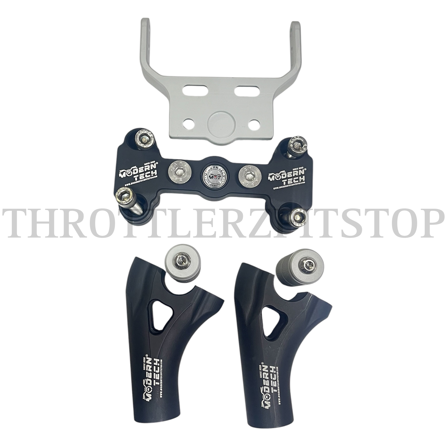BEAR 650 HANDLEBAR RISER W/ MOBILE HOLDER COMBO :BLK 13CH