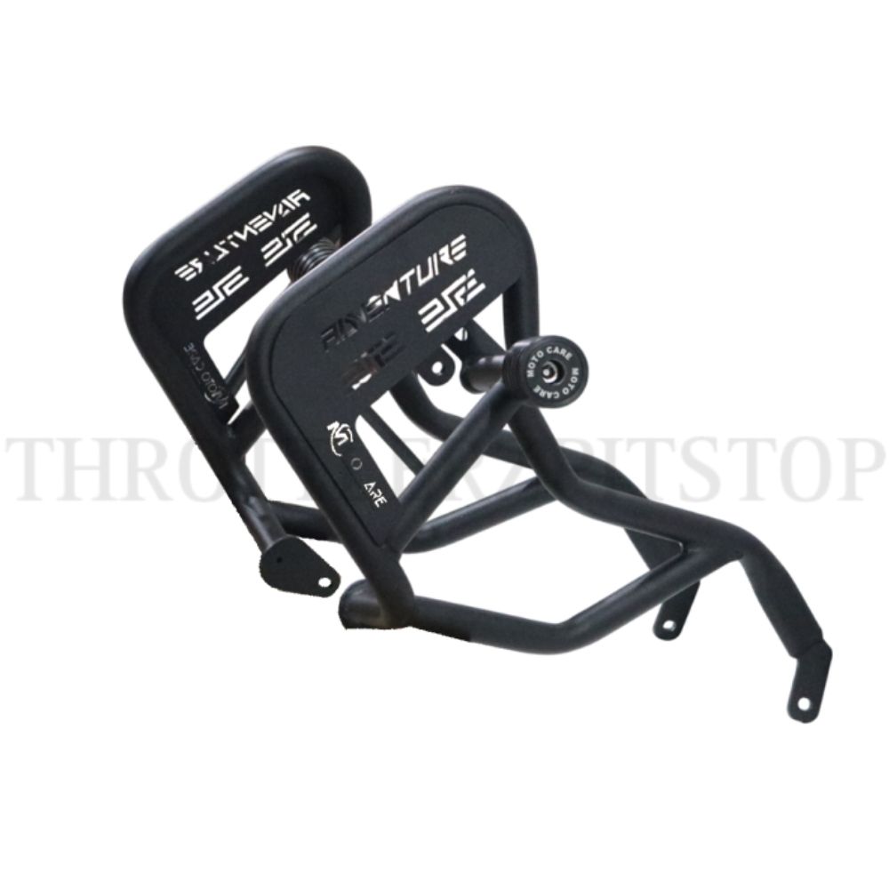 KTM ADV 250/390 (2025)TYPE2 DUAL SLIDER CRASHGUARD :(BLK) 211B