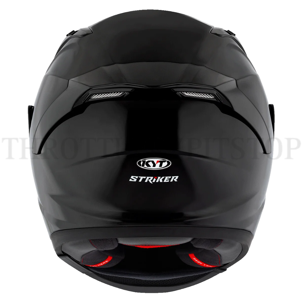 KYT STRIKER SV PLAIN BLACK - Image 4