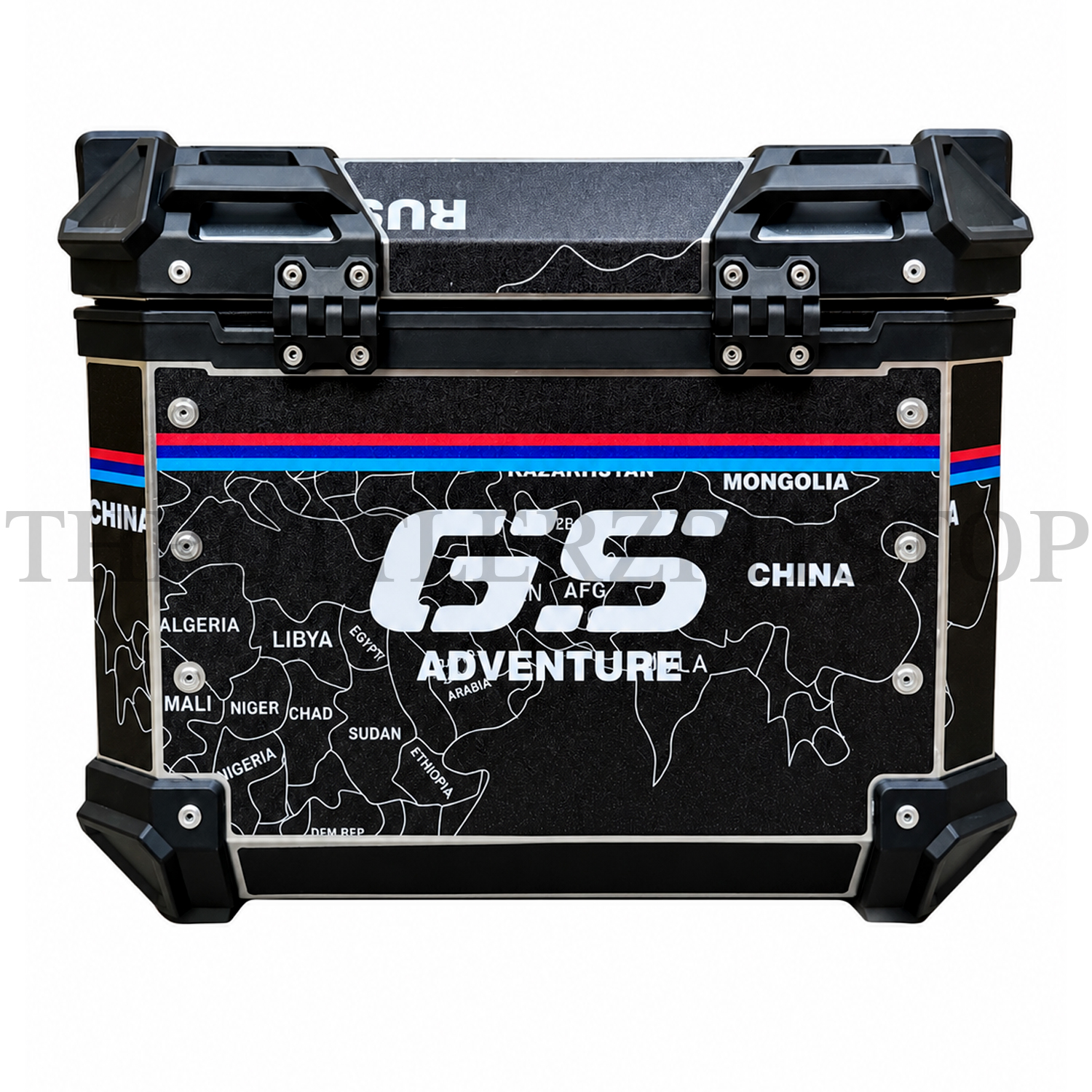 LGP TOP PANNIER GS BLACK STICKER 45L - Image 4
