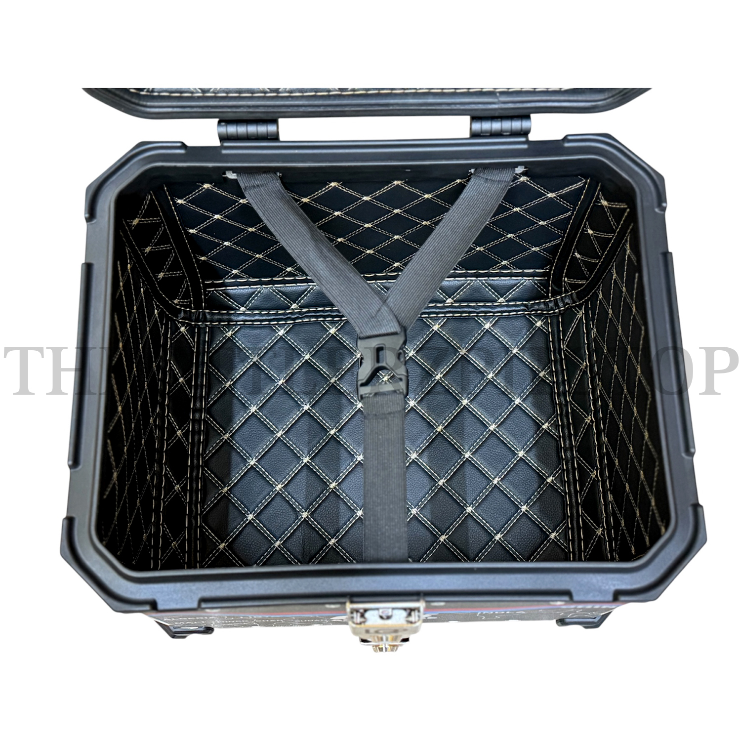 LGP TOP PANNIER GS BLACK STICKER 45L - Image 3