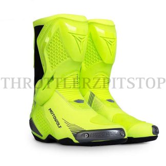 MOTO WOLF B01 RIDING BOOT : NEON/BLACK