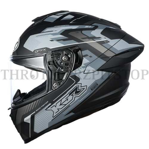 NHK K5R ONIX : BLACK / SILVER (MATT)
