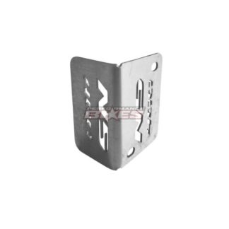 NS400 FRONT DISC OIL CAP:SILVER