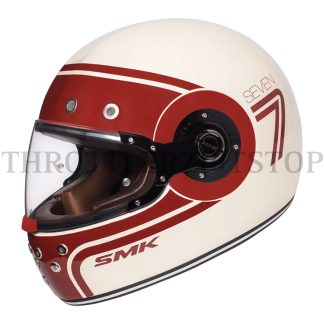 SMK RETRO SEVEN GL130 : WHITE/RED