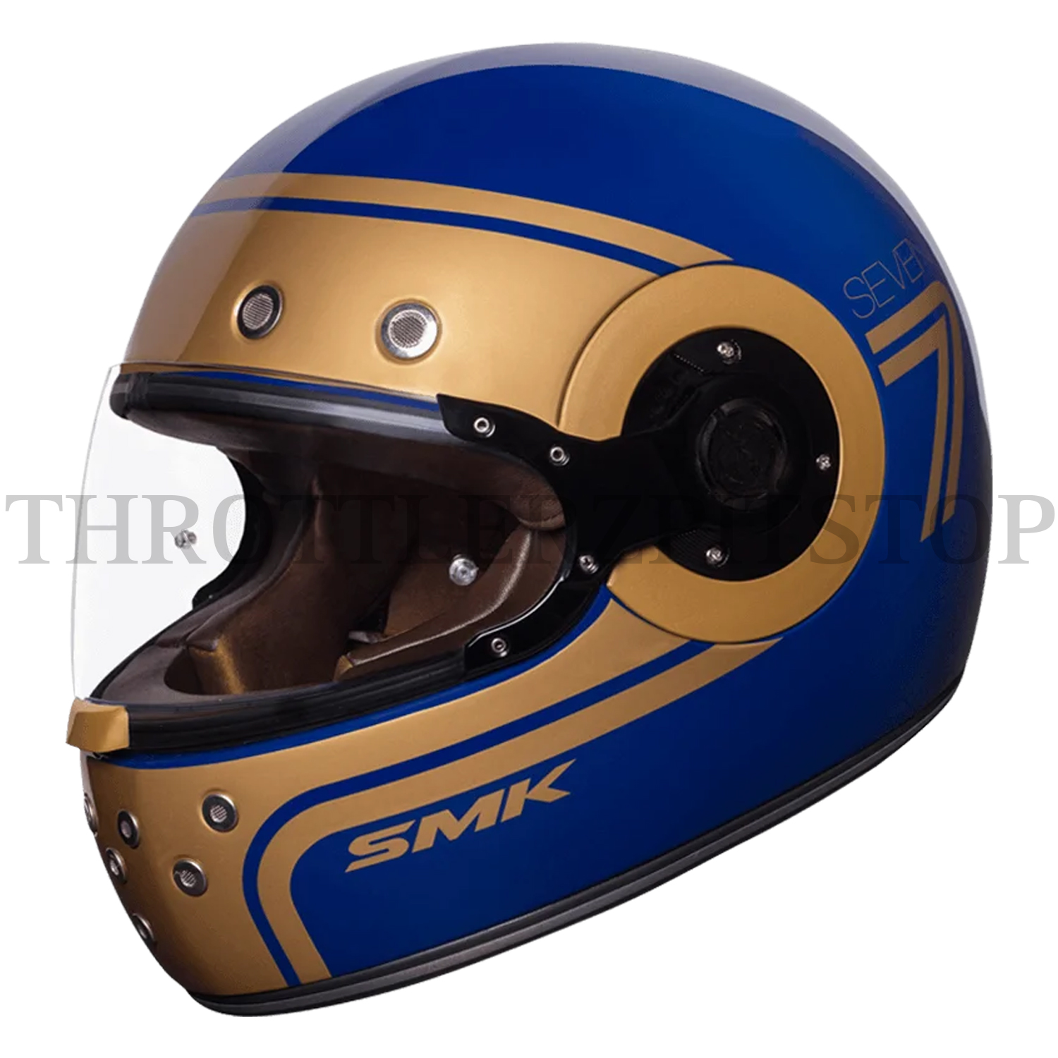 SMK RETRO SEVEN GL540 : BLUE/YELLOW
