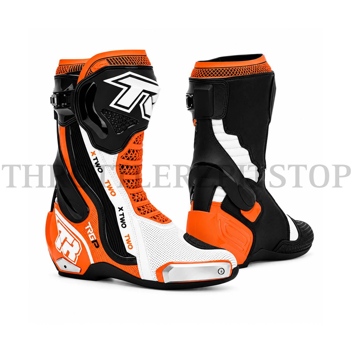 TR X2 PRO BOOT : BLACK/WHITE/ORANGE